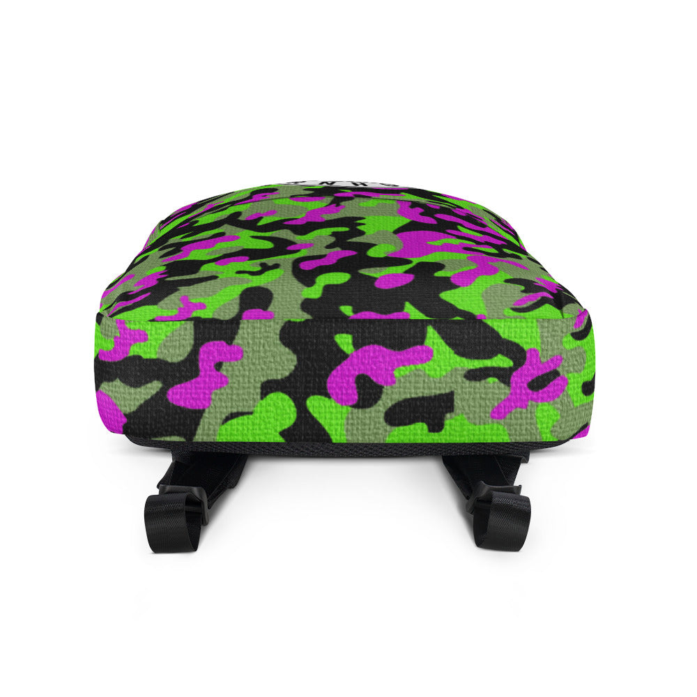 DBC Camo Backpack - Bright Green Camo