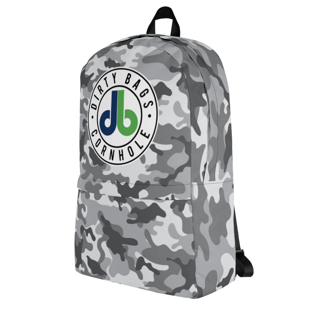 DBC Camo Backpack - Gray and White