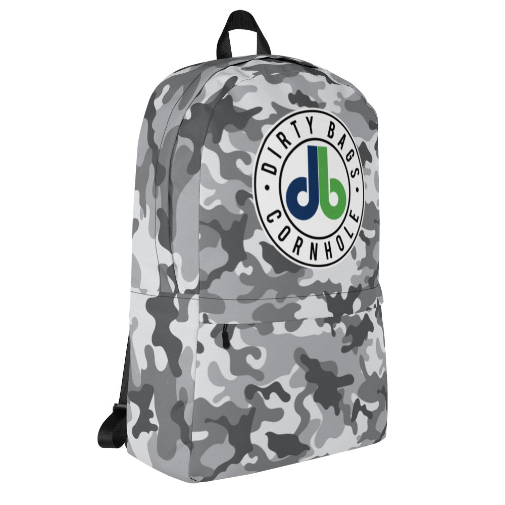 DBC Camo Backpack - Gray and White