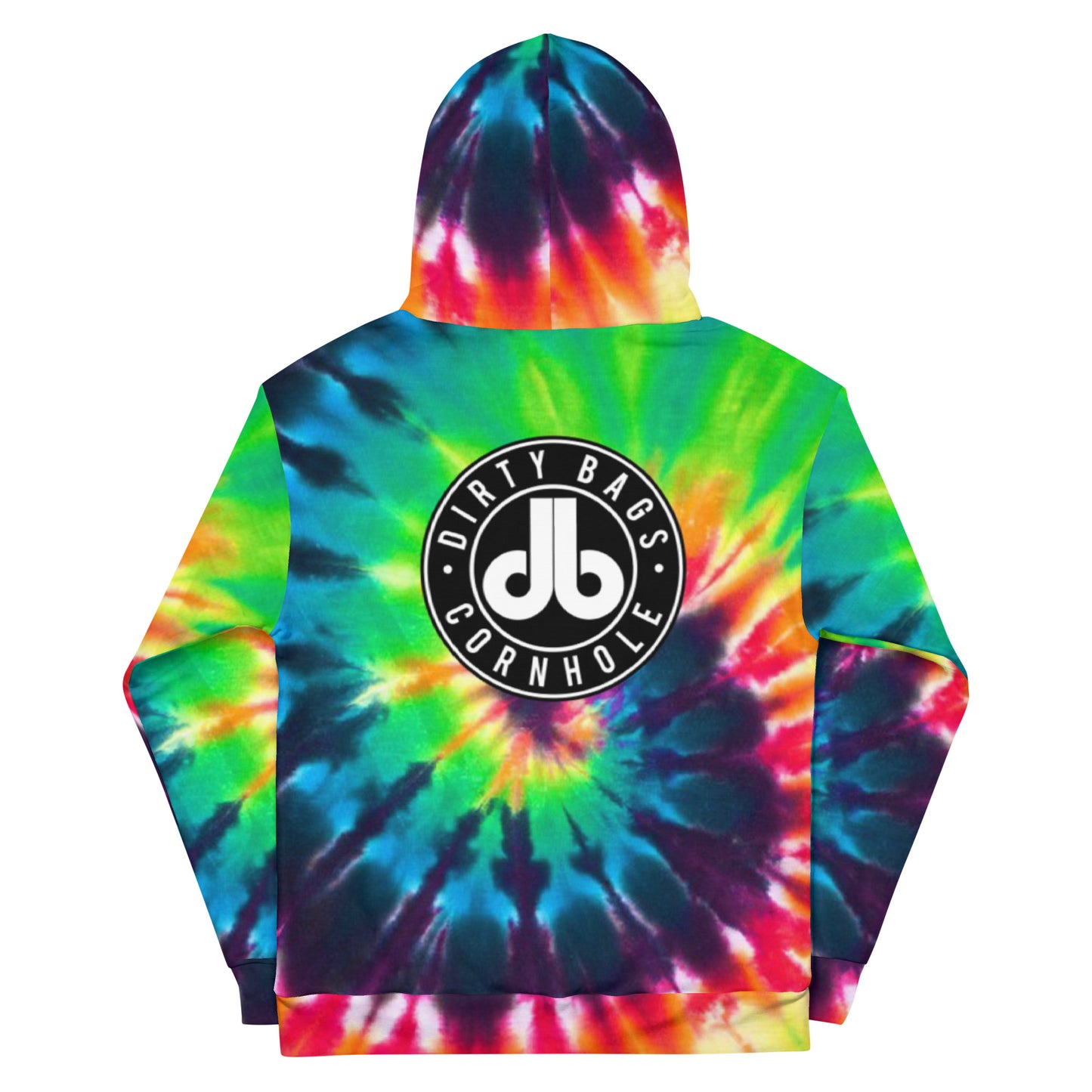 Hoodie - Dirty Bags Cornhole Tie Dye