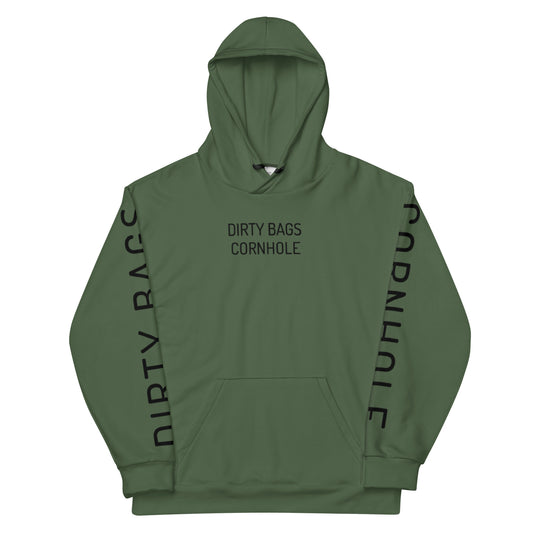 Dirty Bags Cornhole Hoodie - db Sleeves