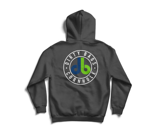 db Hoodie - Gray with Color Logo