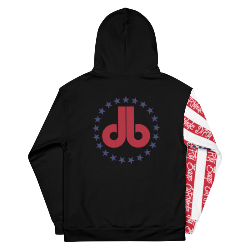 Dirty Bags Cornhole Hoodie- "db Stars and Stripes"