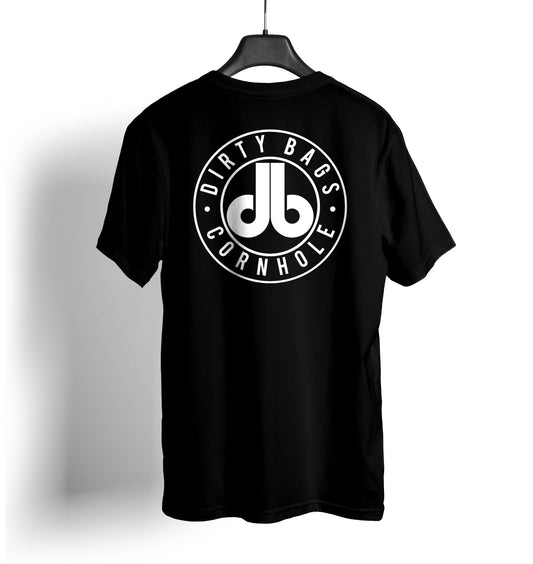 cornhole shirt dbc black and white