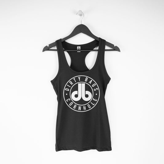 Women's RacerBack Tank Top - White DB