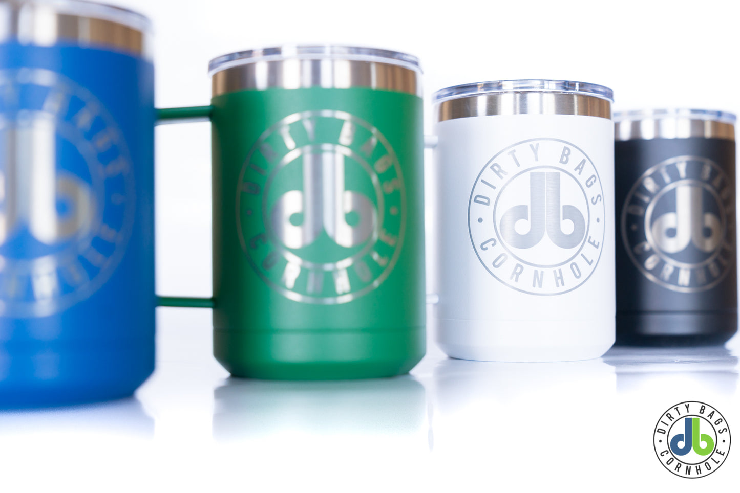 db Cornhole Insulated Mugs