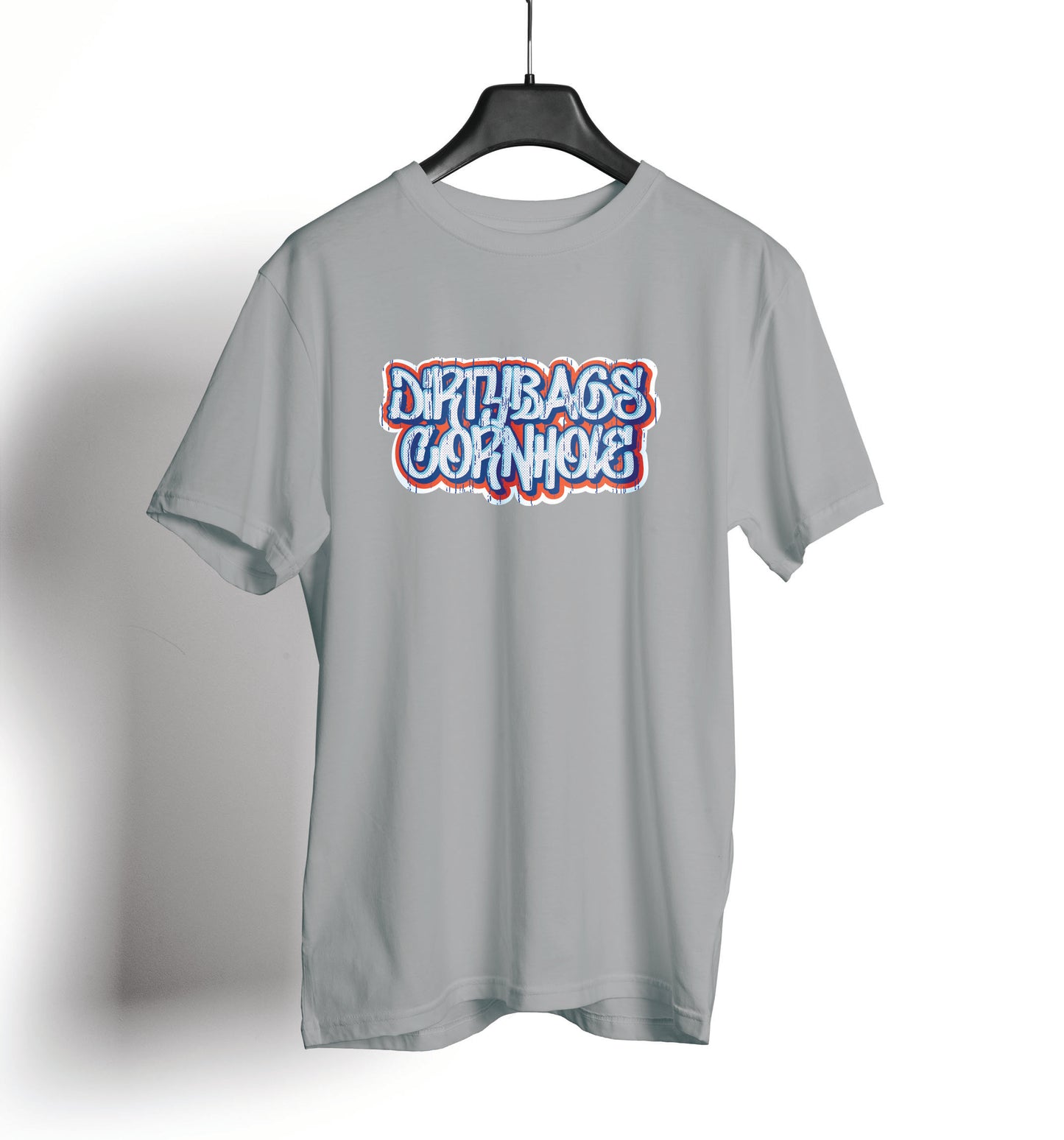 Dirty Bags Shirt- Graffiti Red White and Blue