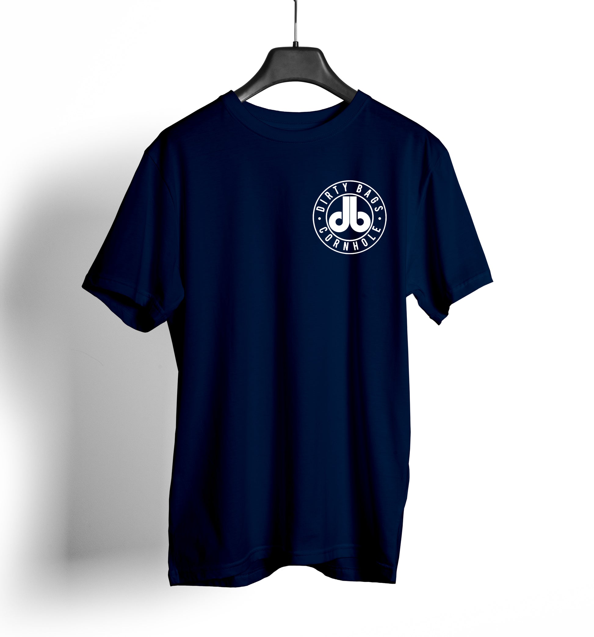 cornhole t shirt blue
