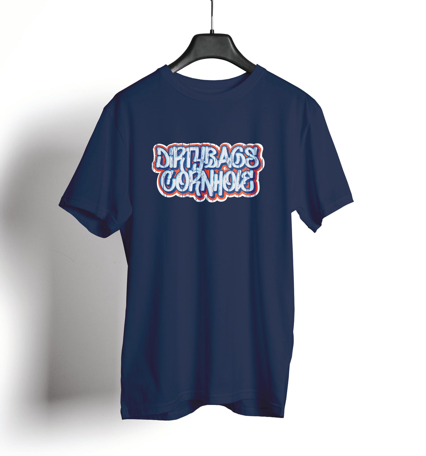 Dirty Bags Shirt- Graffiti Red White and Blue