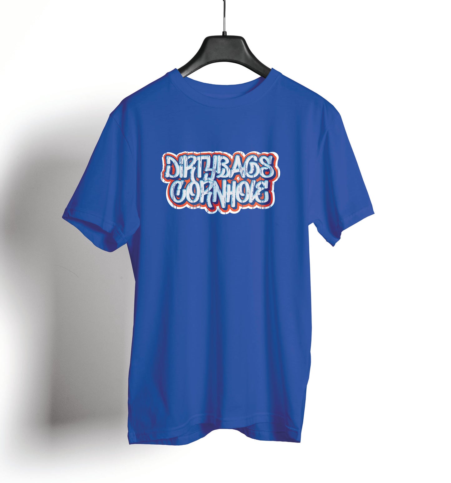 Dirty Bags Shirt- Graffiti Red White and Blue