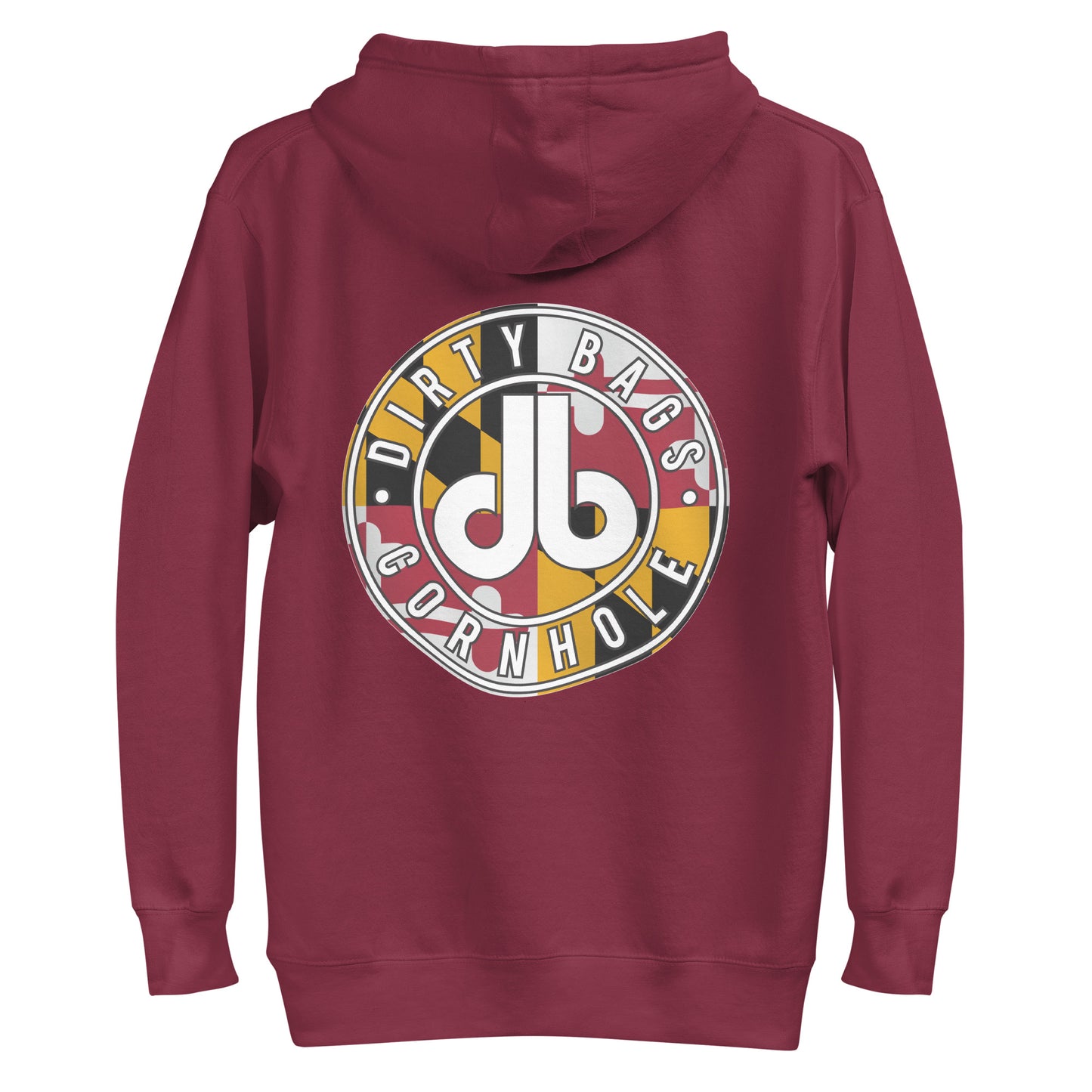 Dirty Bags Cornhole Maryland Edition Hoodies