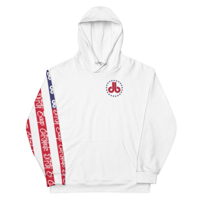 cornhole hoodie - db stars and stripes