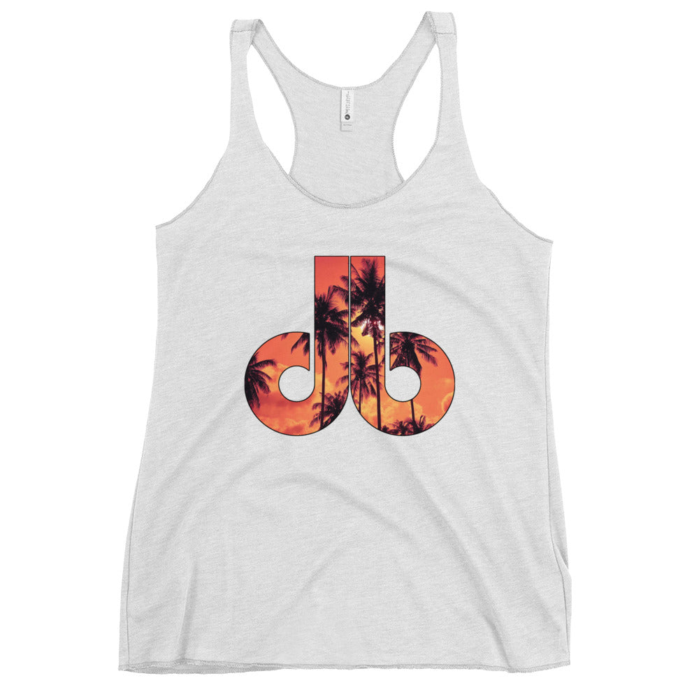 Women's Racerback Tanktop - db Sunset