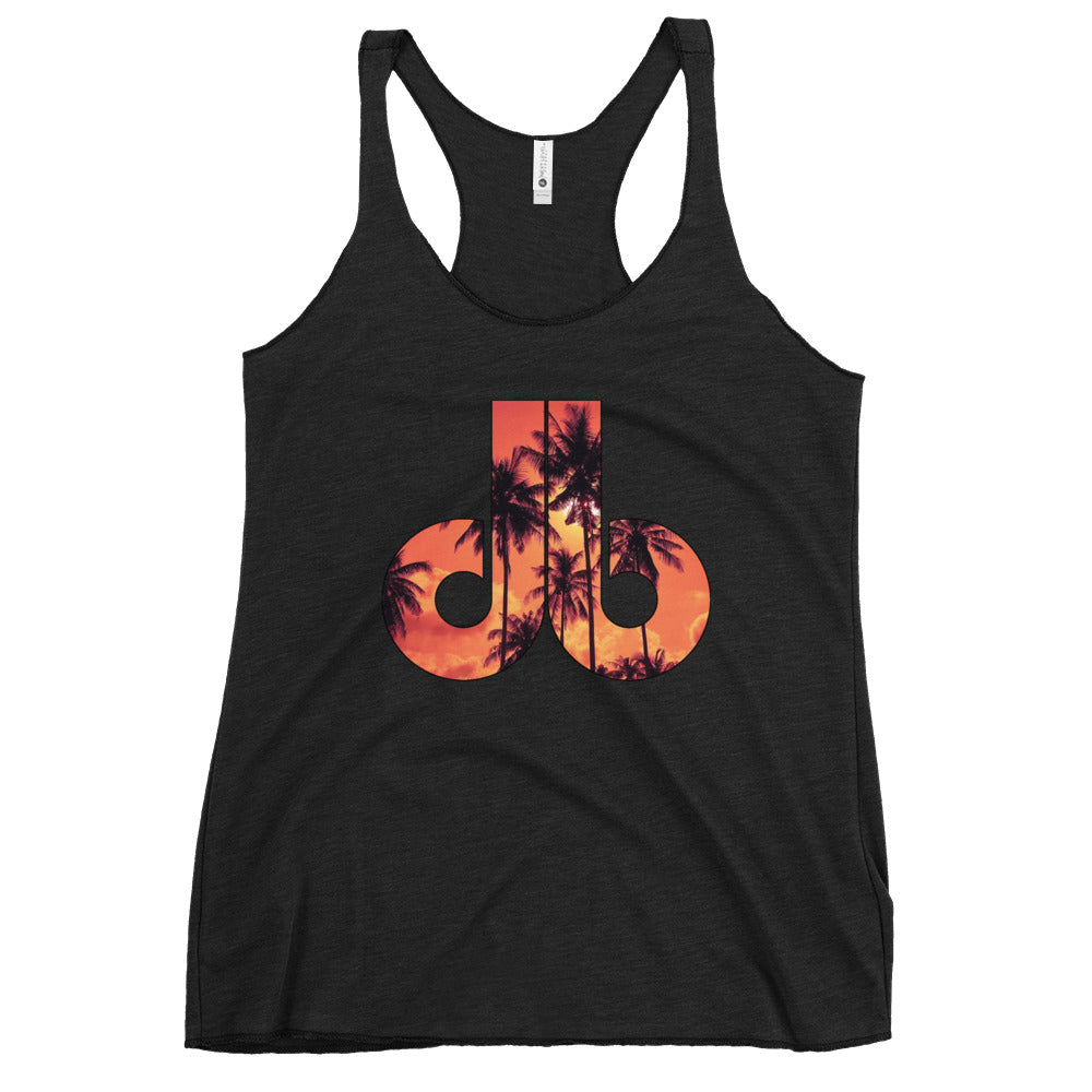 Women's Racerback Tanktop - db Sunset