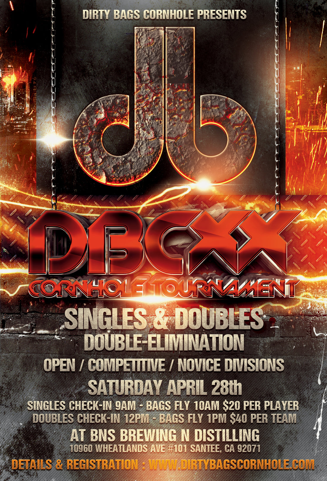 cornhole tournament DBCXX