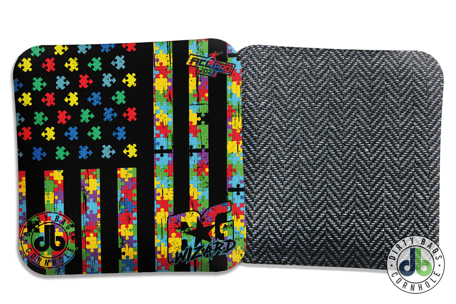 Autism Awareness Cornhole Bags