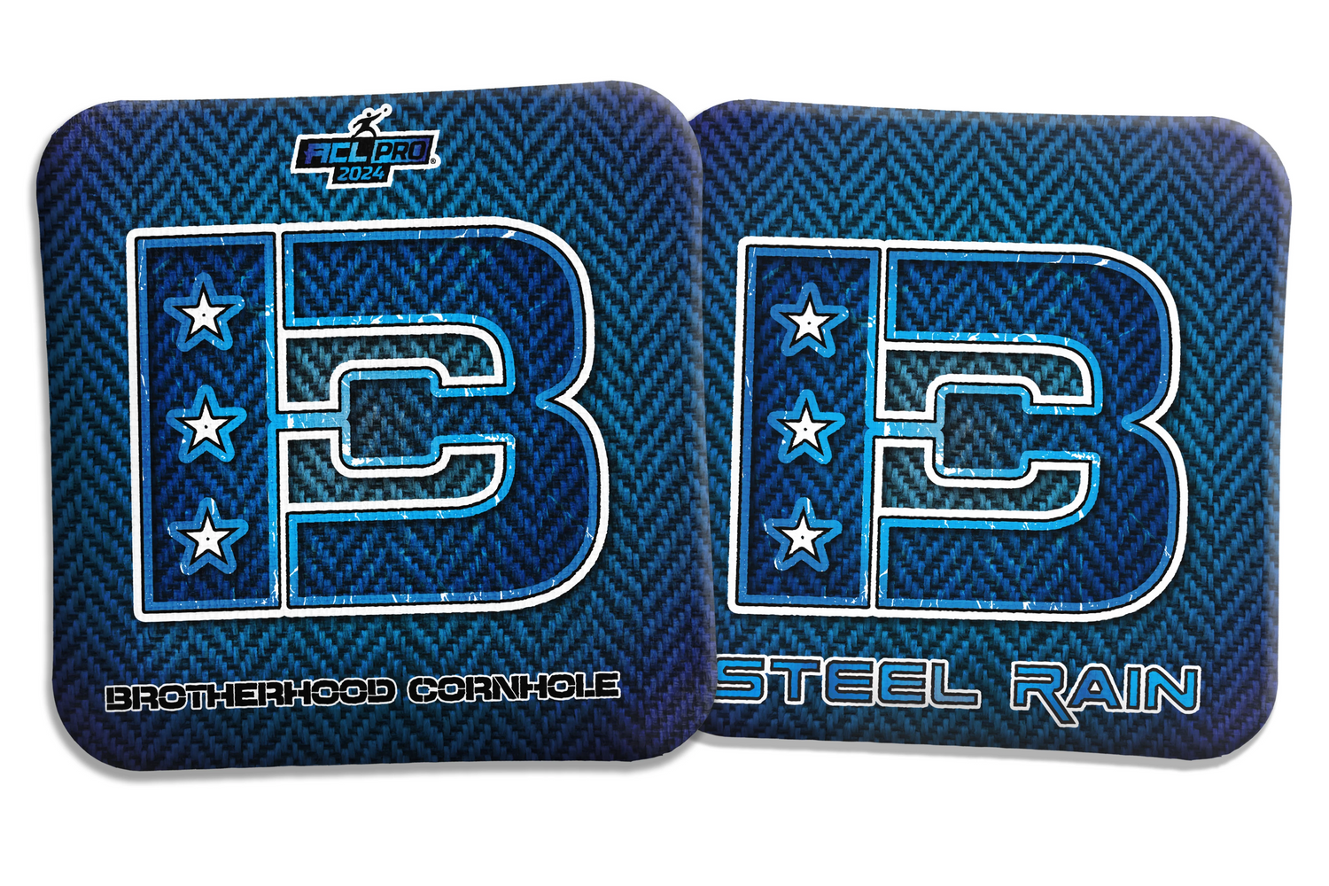 Brotherhood Cornhole Bags - Steel Rain Series