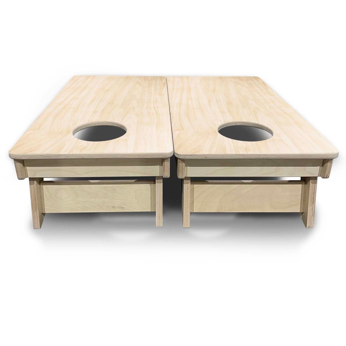 Plain Raw - Mini or Vacation Size Cornhole Boards (Needs Finished)