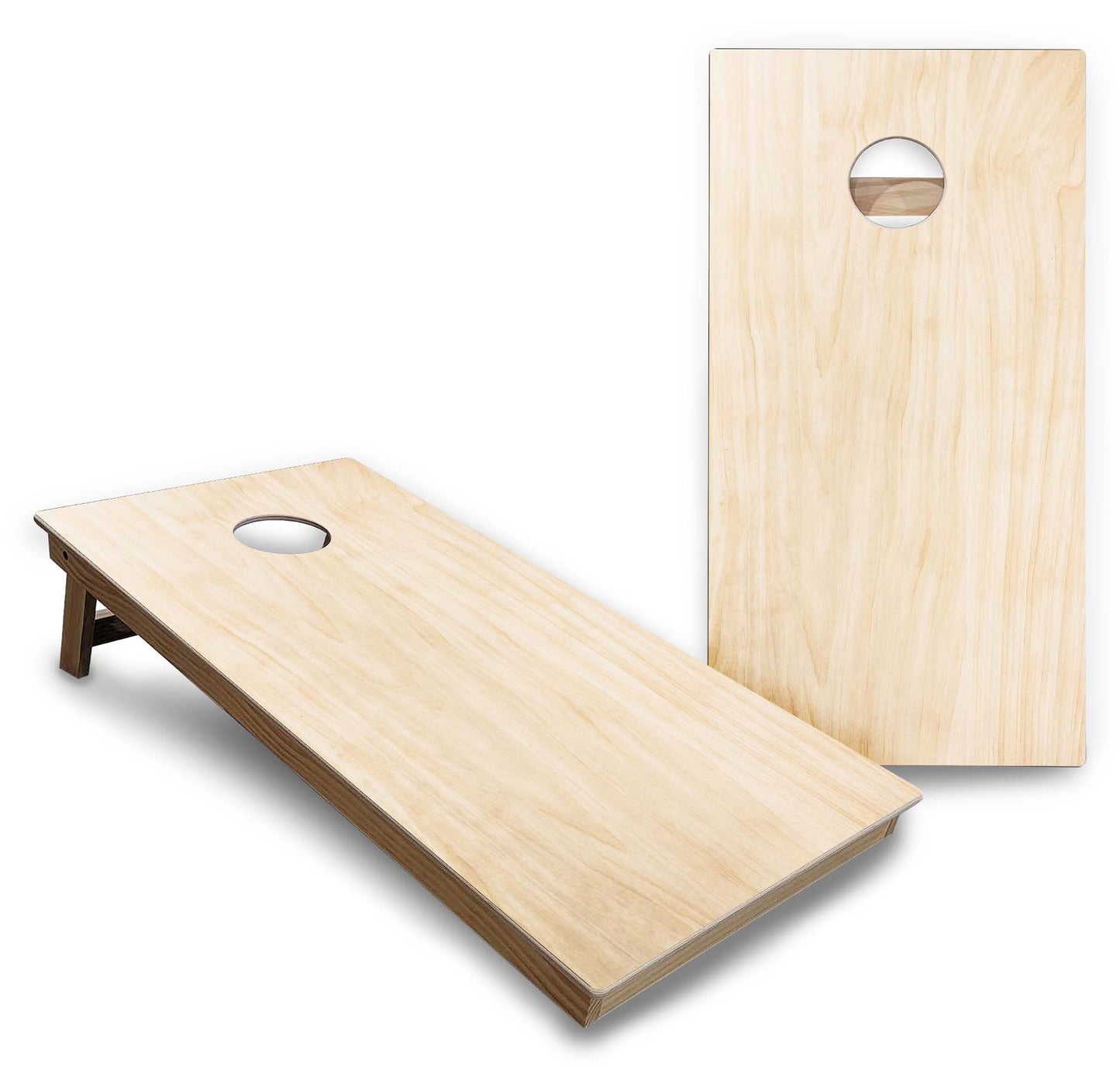 Plain Raw - Cornhole Boards - Backyard Series (Needs Finished)