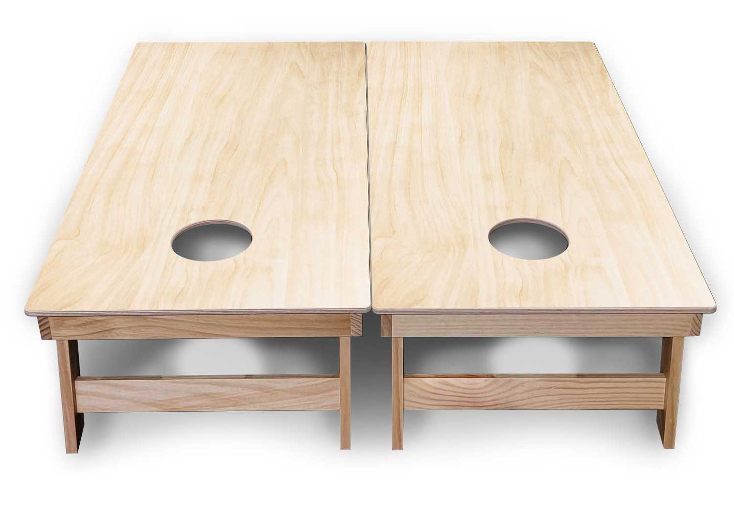 Plain Raw - Cornhole Boards - Backyard Series (Needs Finished)