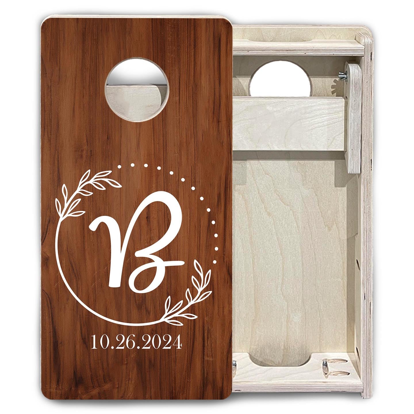 Laurel Wreath - Mini or Vacation Size Cornhole Boards