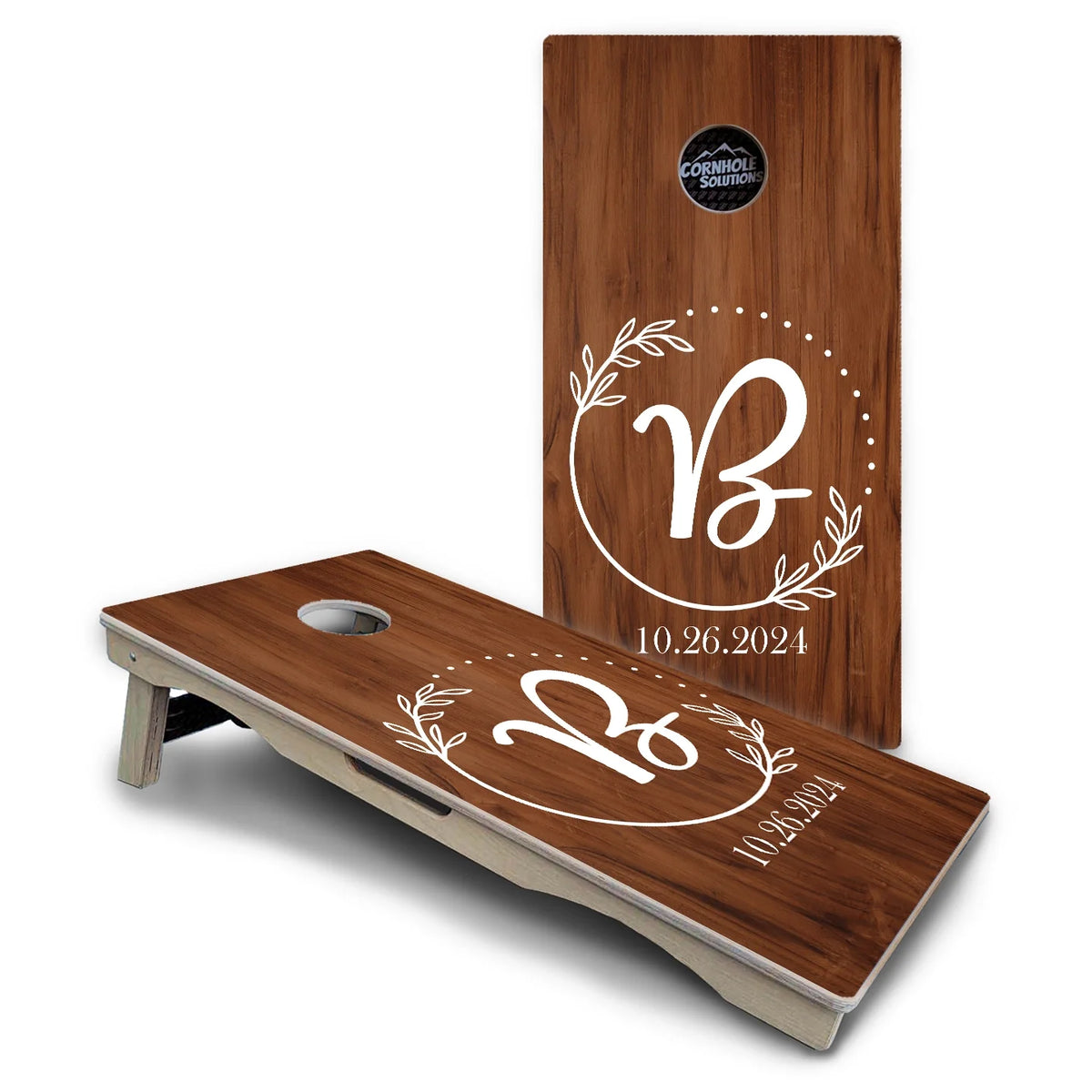 Laurel Wreath Cornhole Boards – Pro Lite or Pro Elite