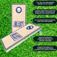 Michigan USA American Flag Cornhole Boards