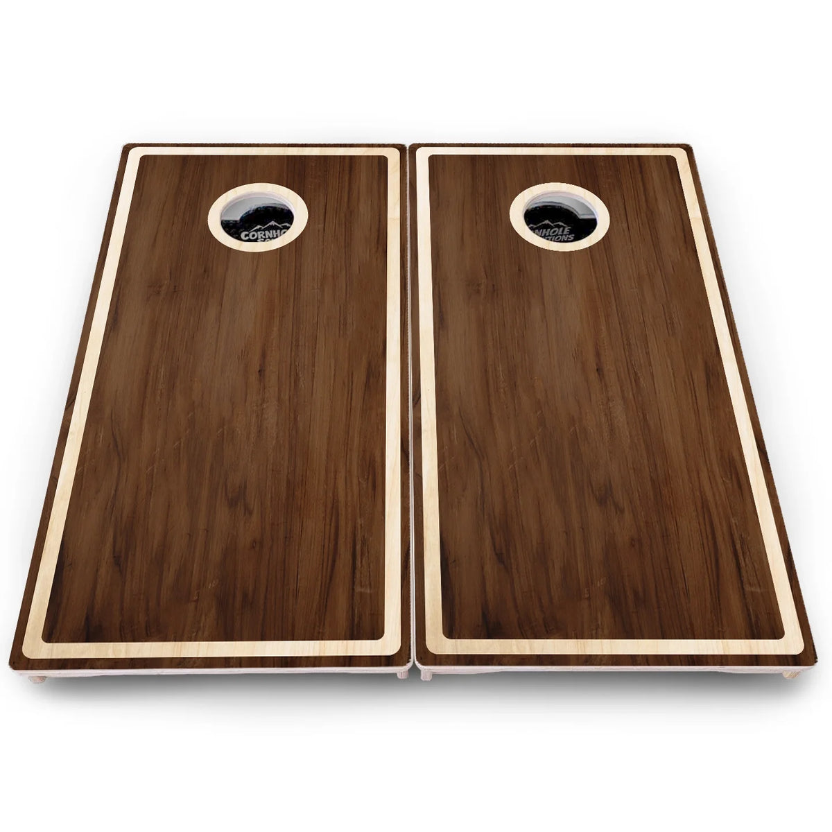 Dark Wood Cornhole Boards – Pro Lite or Pro Elite