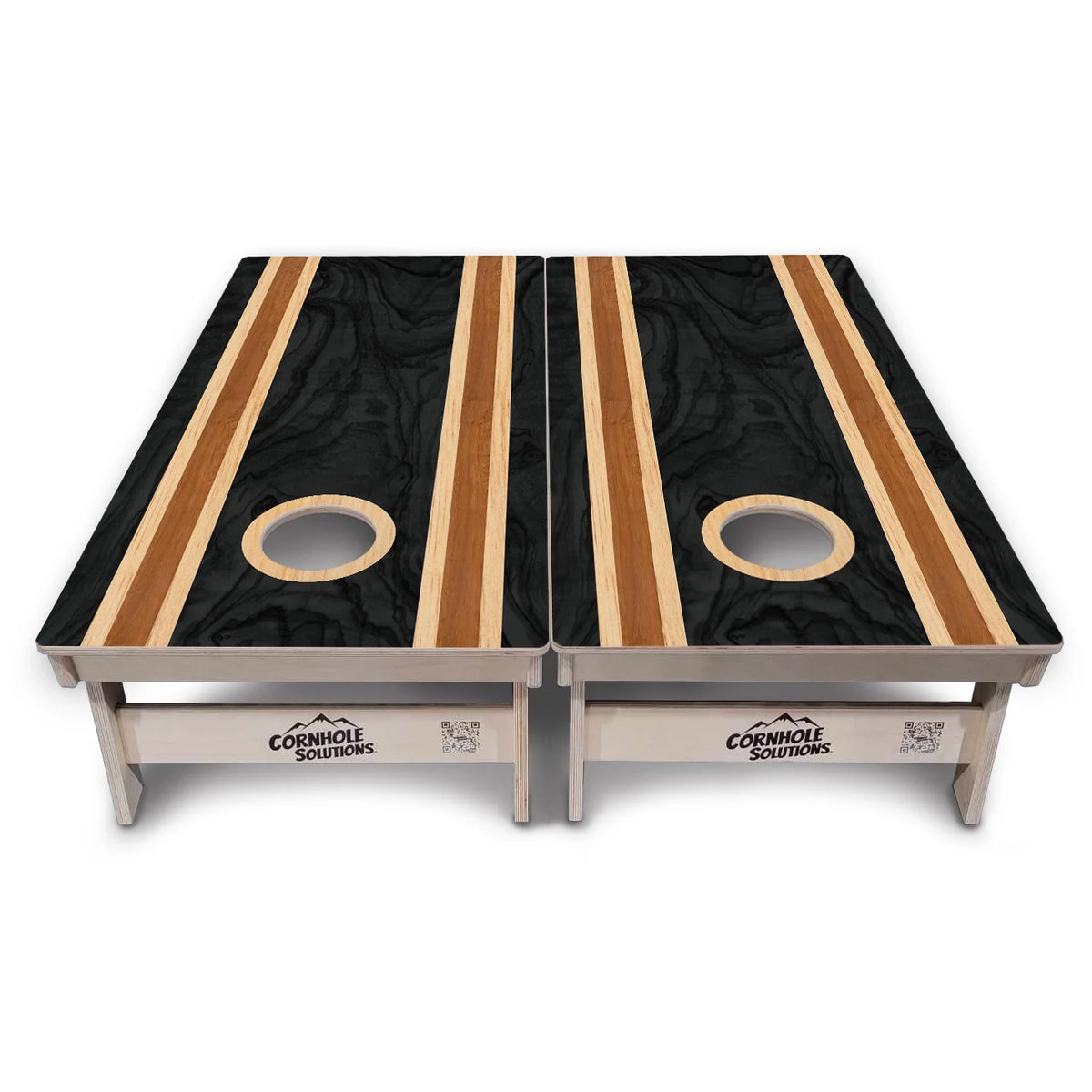 Dark Stripes Cornhole Boards – Tournament Series