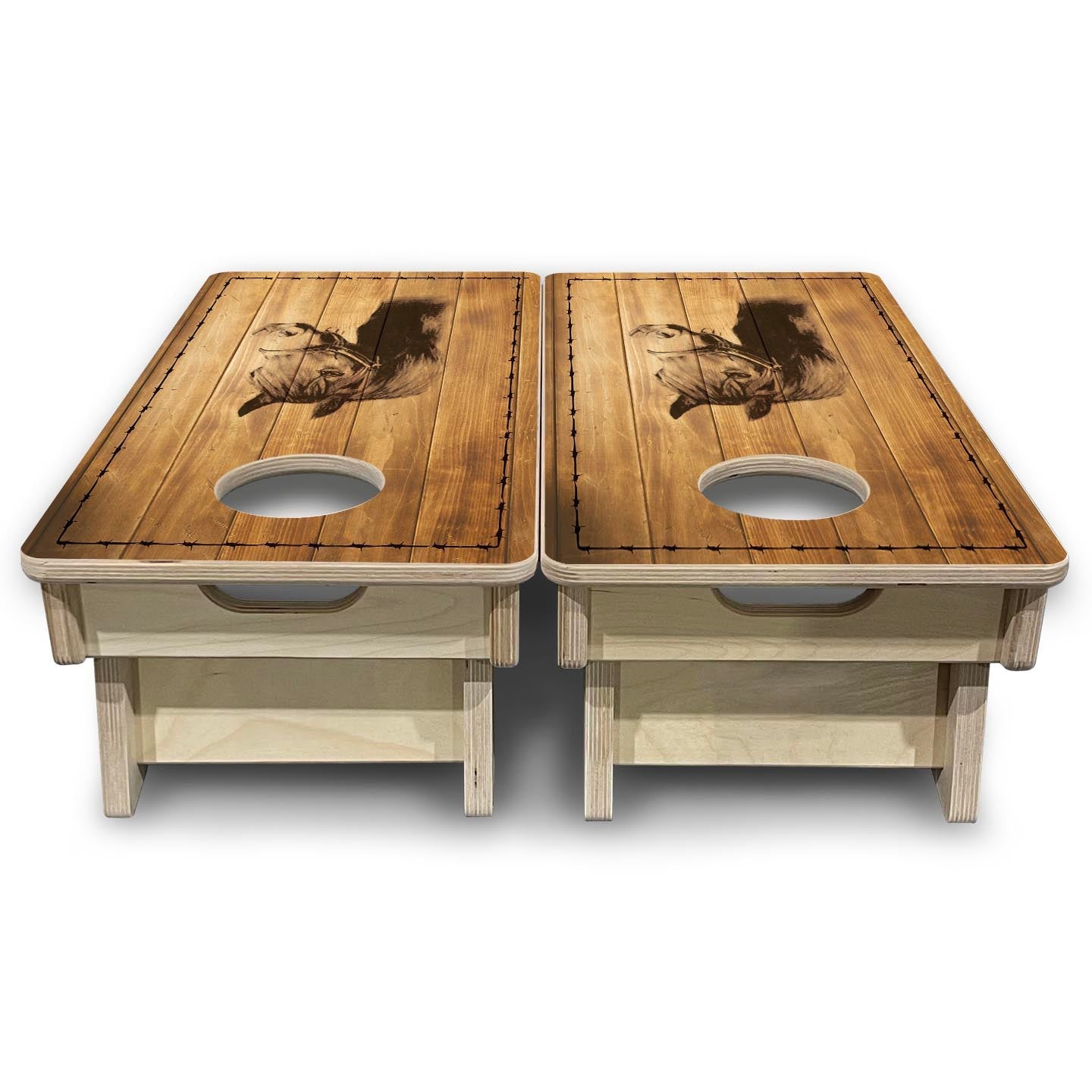 Barnyard Horse - Mini or Vacation Size Cornhole Boards