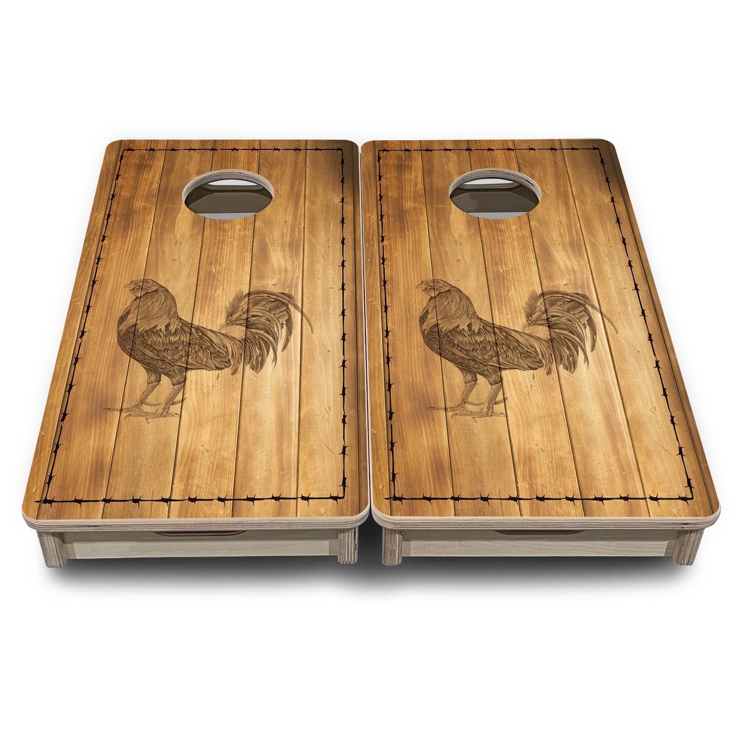 Barnyard Chicken - Mini or Vacation Size Cornhole Boards