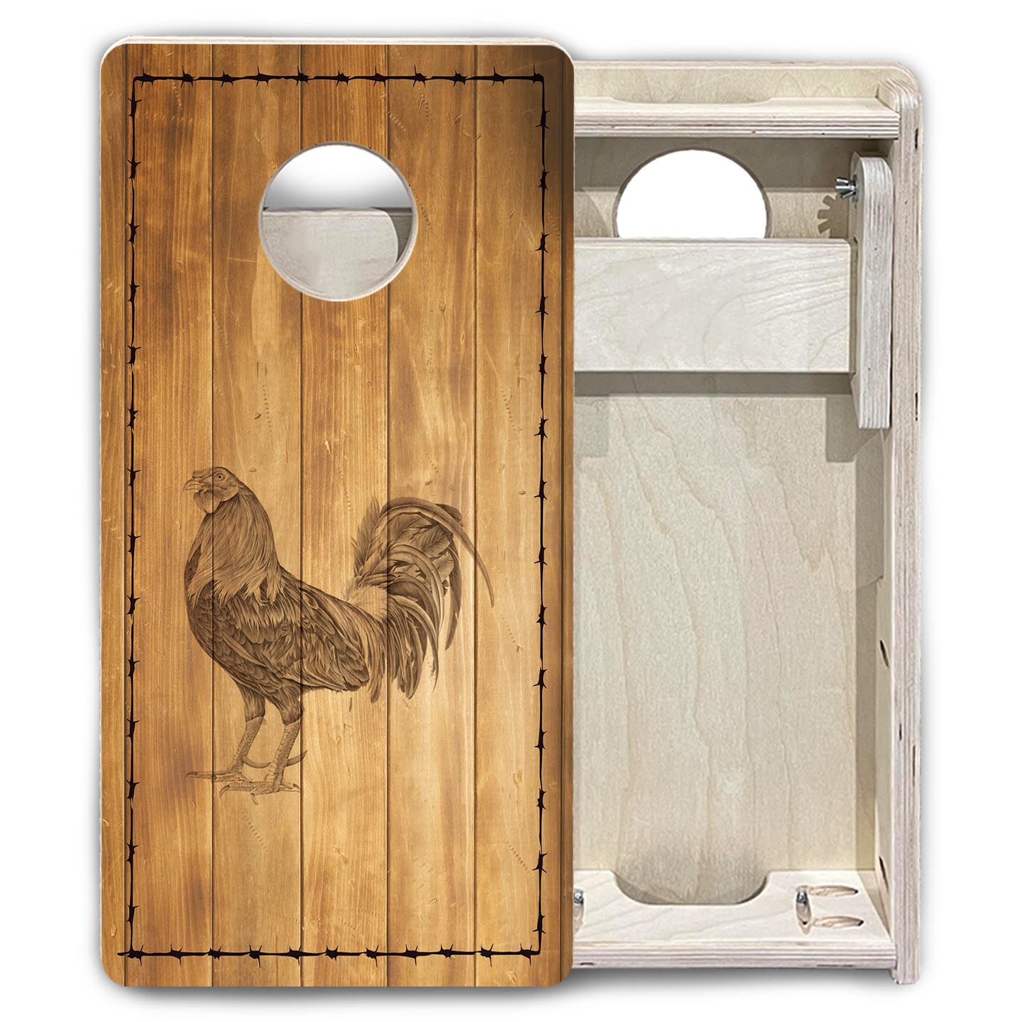 Barnyard Chicken - Mini or Vacation Size Cornhole Boards