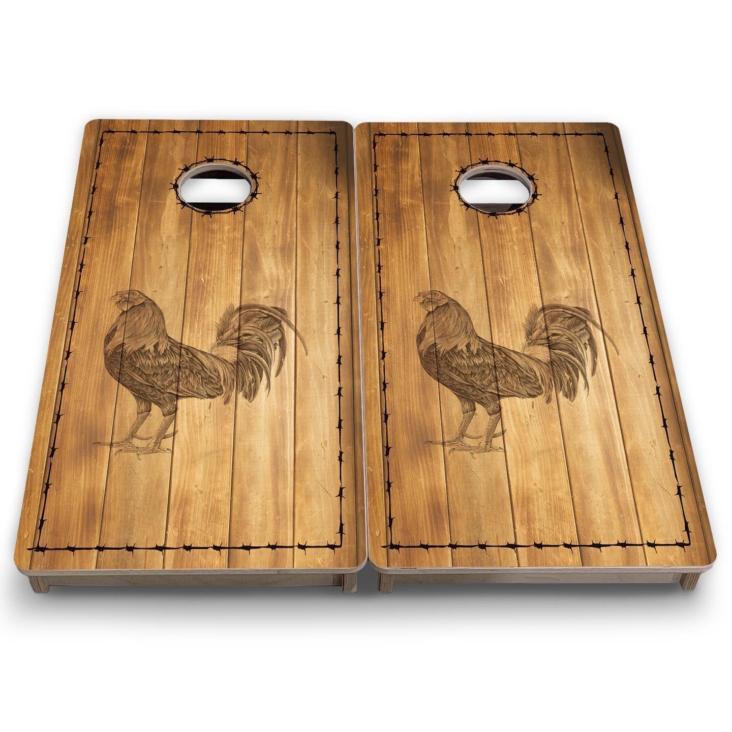 Barnyard Chicken - Mini or Vacation Size Cornhole Boards