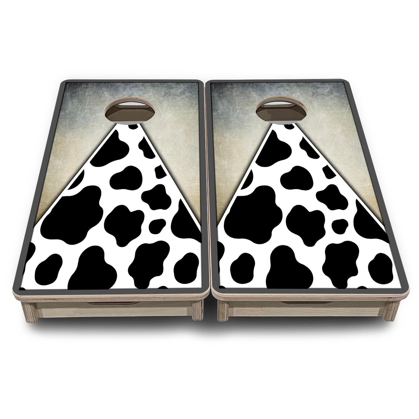 Cow Print - Mini or Vacation Size Cornhole Boards