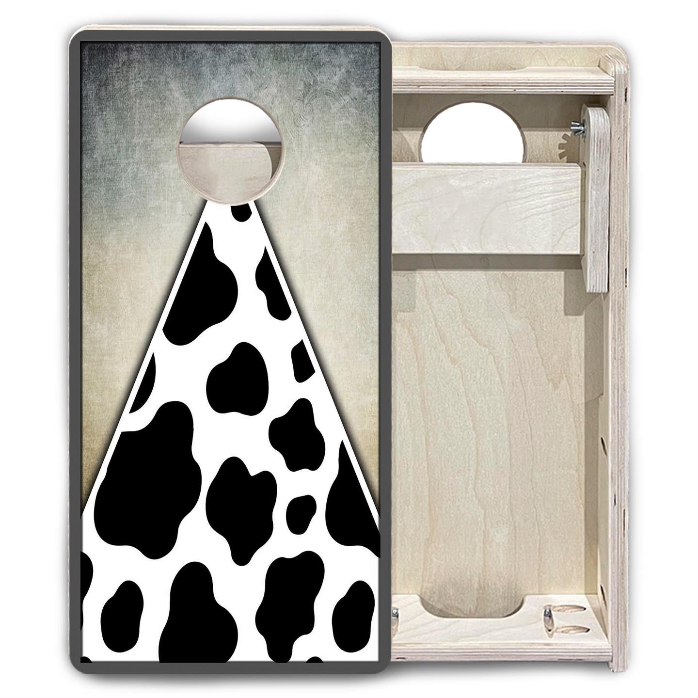 Cow Print - Mini or Vacation Size Cornhole Boards