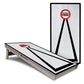 Grey Wash Hole Ring Cornhole Boards – Tournament Series