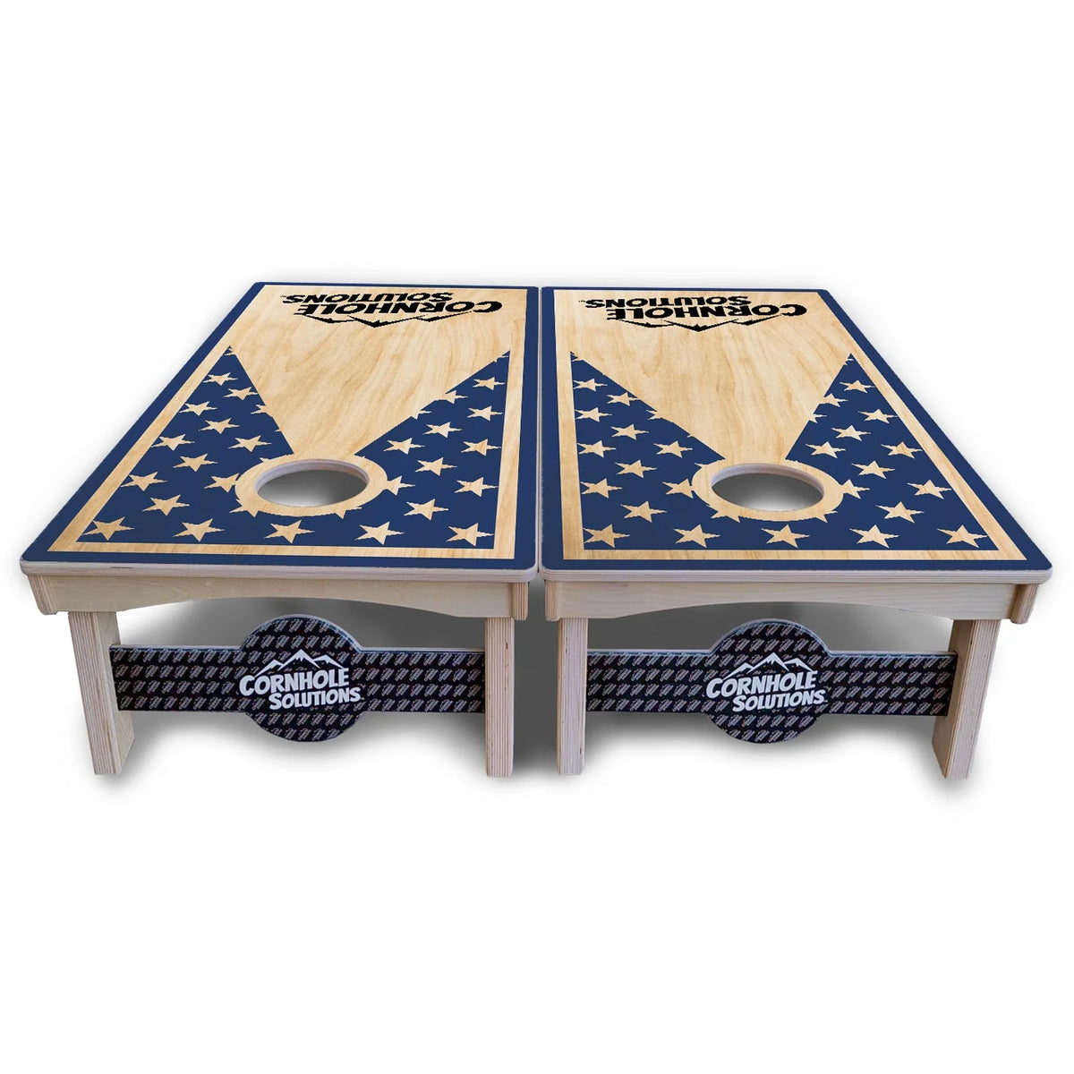 Stars & Stripes Keyhole Cornhole Boards – Pro Lite or Pro Elite