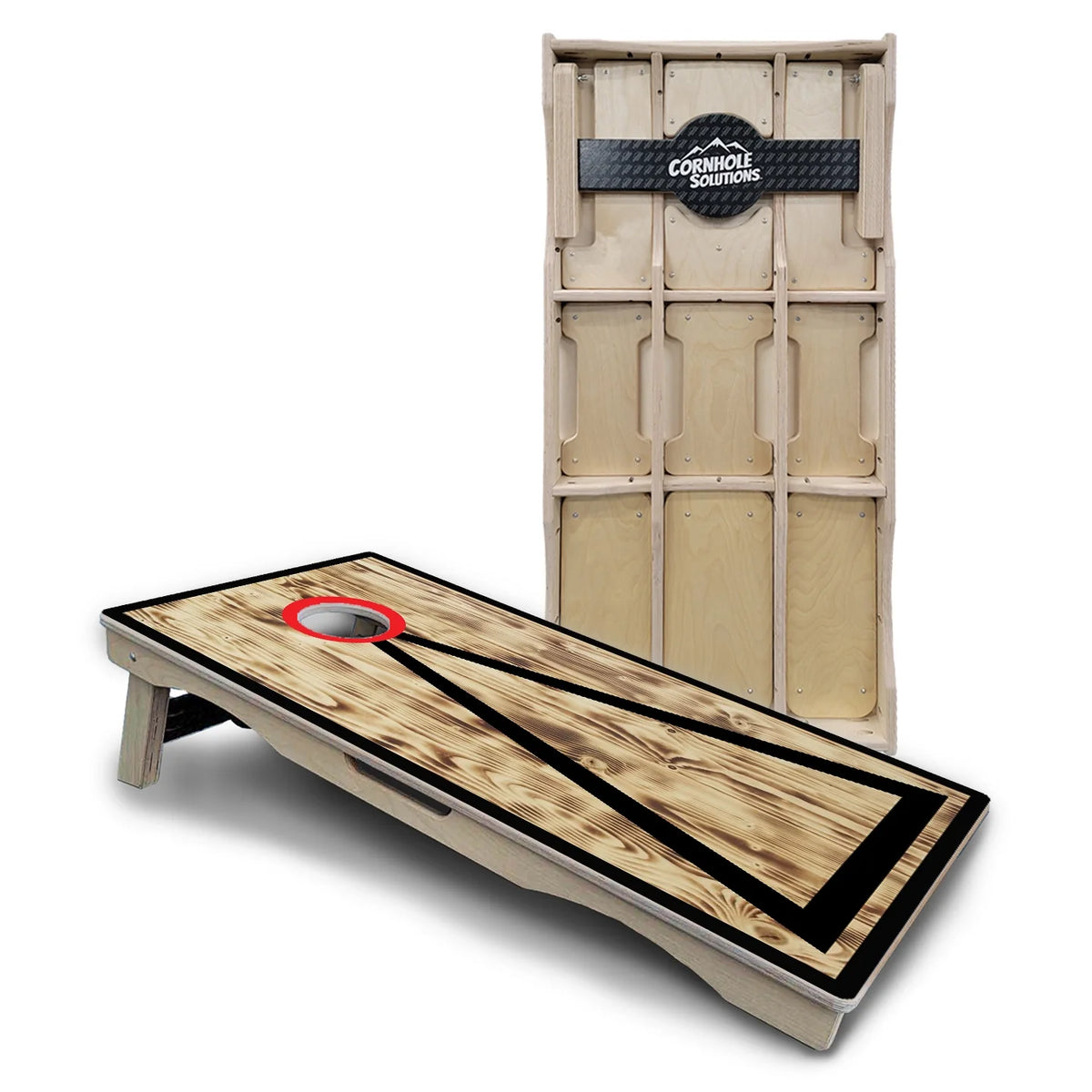 Burnt Triangle Cornhole Boards – Pro Lite or Pro Elite