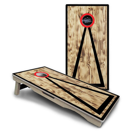 Burnt Triangle Cornhole Boards – Pro Lite or Pro Elite