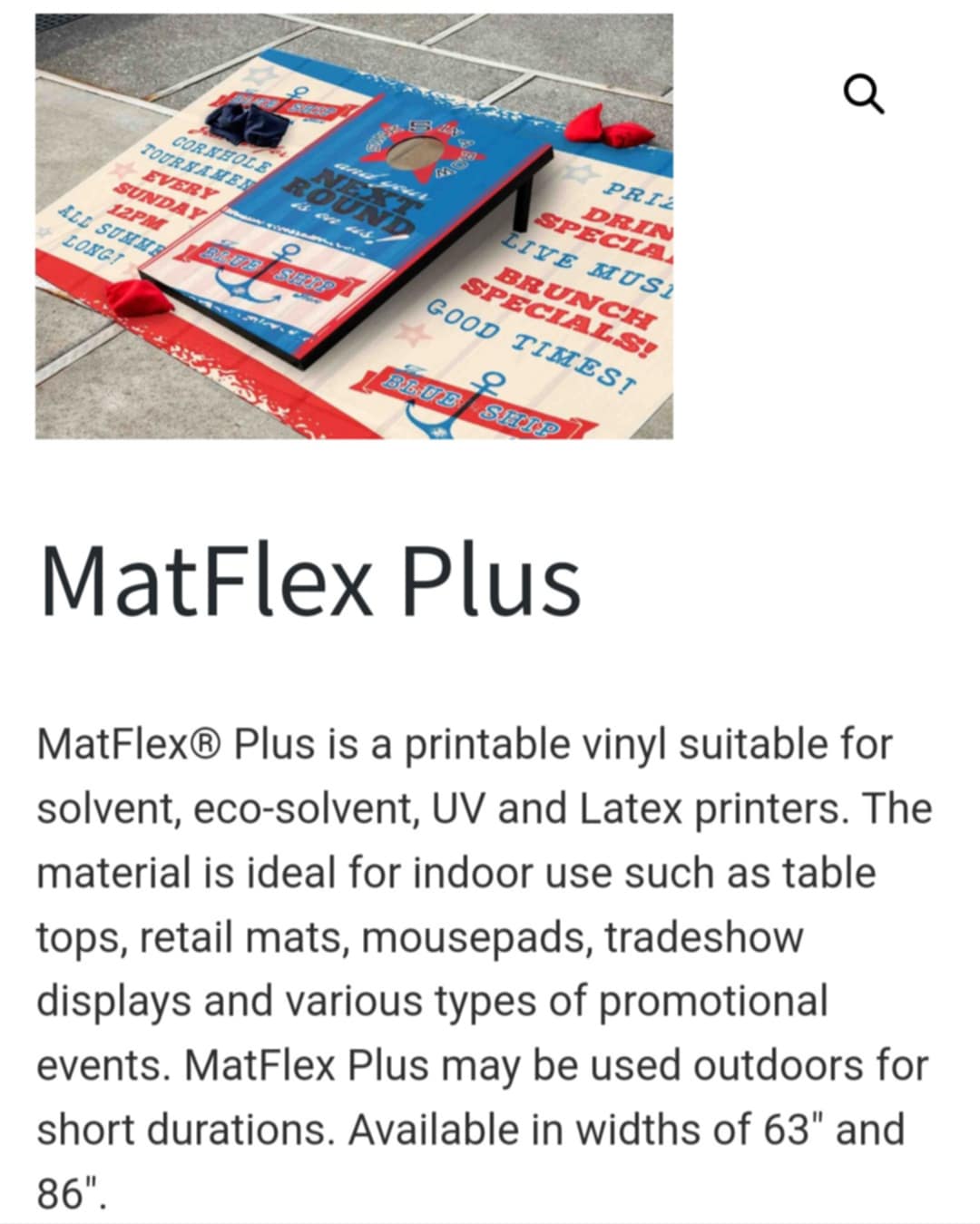 Custom Cornhole Pitching Mats (2 mats, 5'x8') Closeout - While Supplies Last!!!