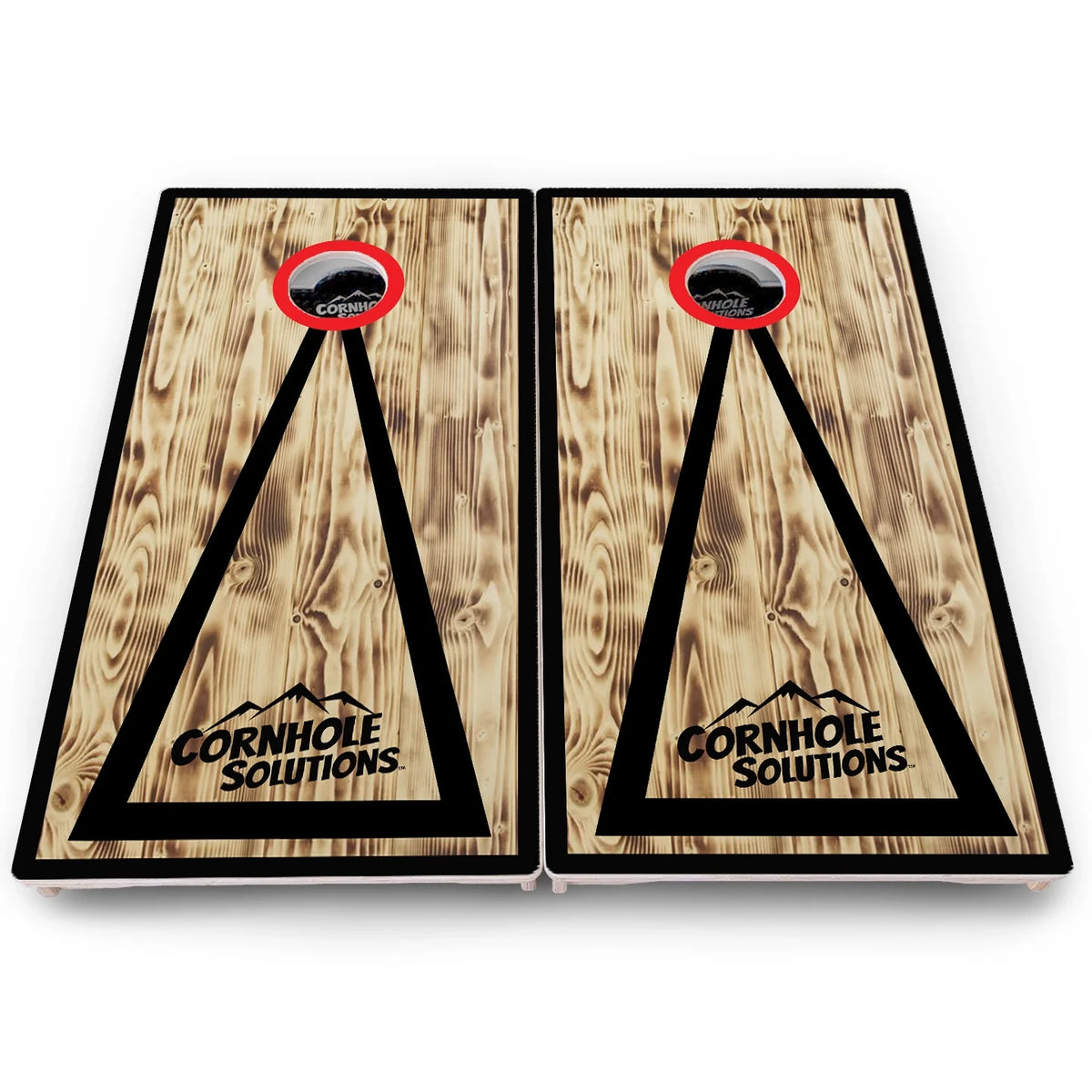 Burnt Triangle Cornhole Boards – Pro Lite or Pro Elite
