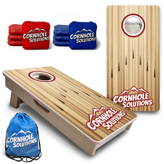 Bowling - Mini Cornhole Board Set (12" x 24") with 8 Mini Bags