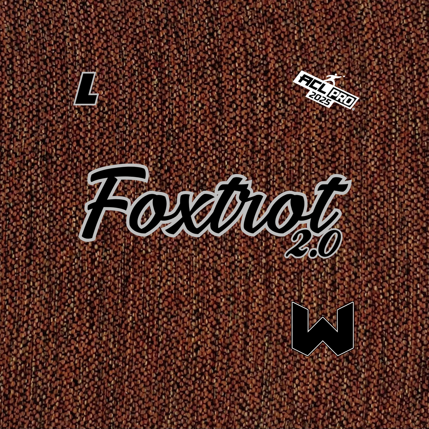 2026 Foxtrot 2.0 Simple - ACL Pro Stamped Cornhole Bags - Set of 4 bags
