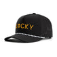 Black & Gold Classic Hat