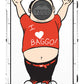 BAGGO Fan Bean Bag Toss Game by BAGGO