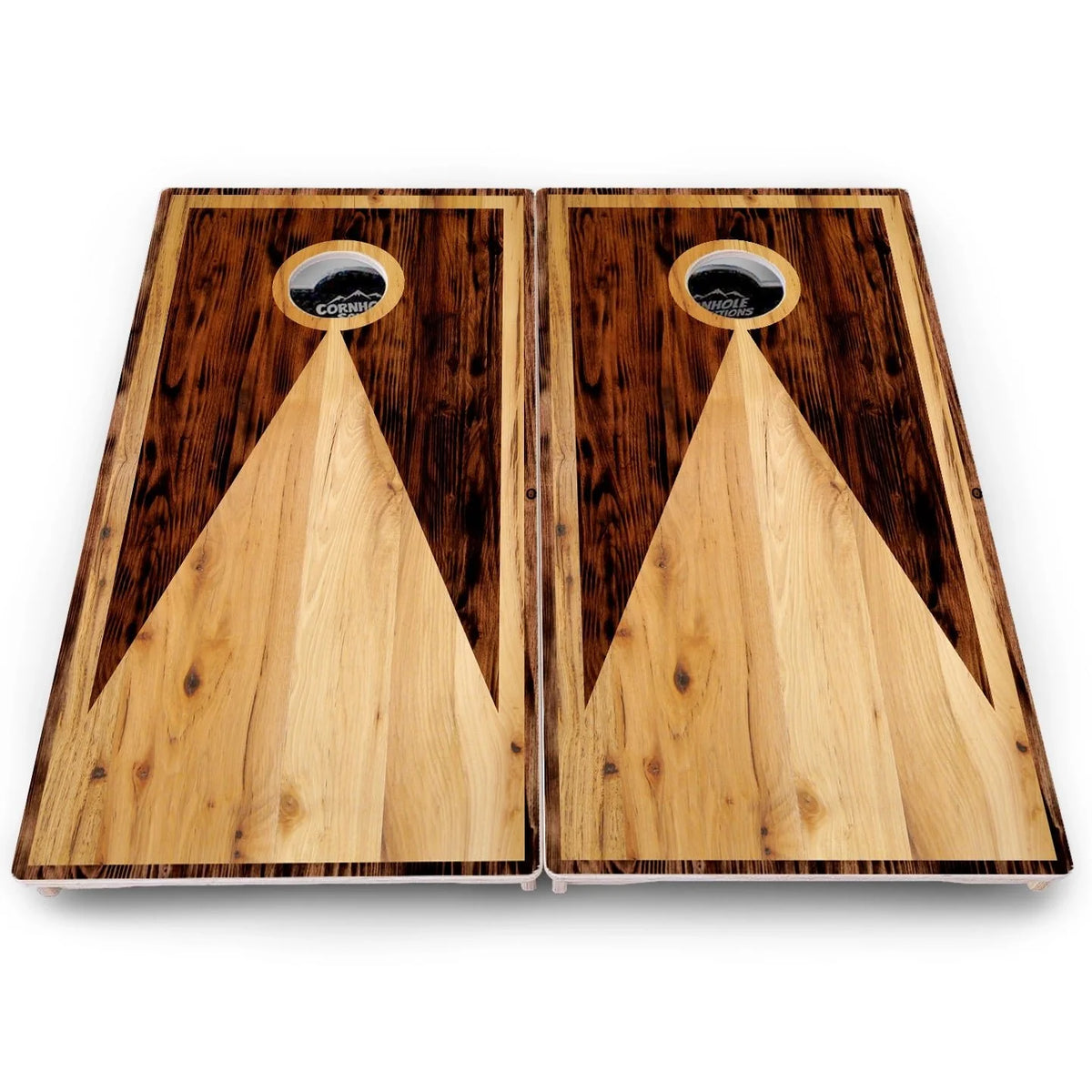 Wooden Triangle Cornhole Boards – Pro Lite or Pro Elite