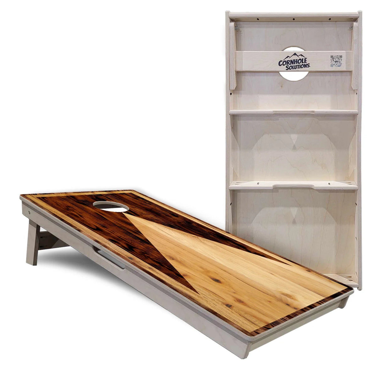 Wooden Triangle Cornhole Boards – Tournament Series