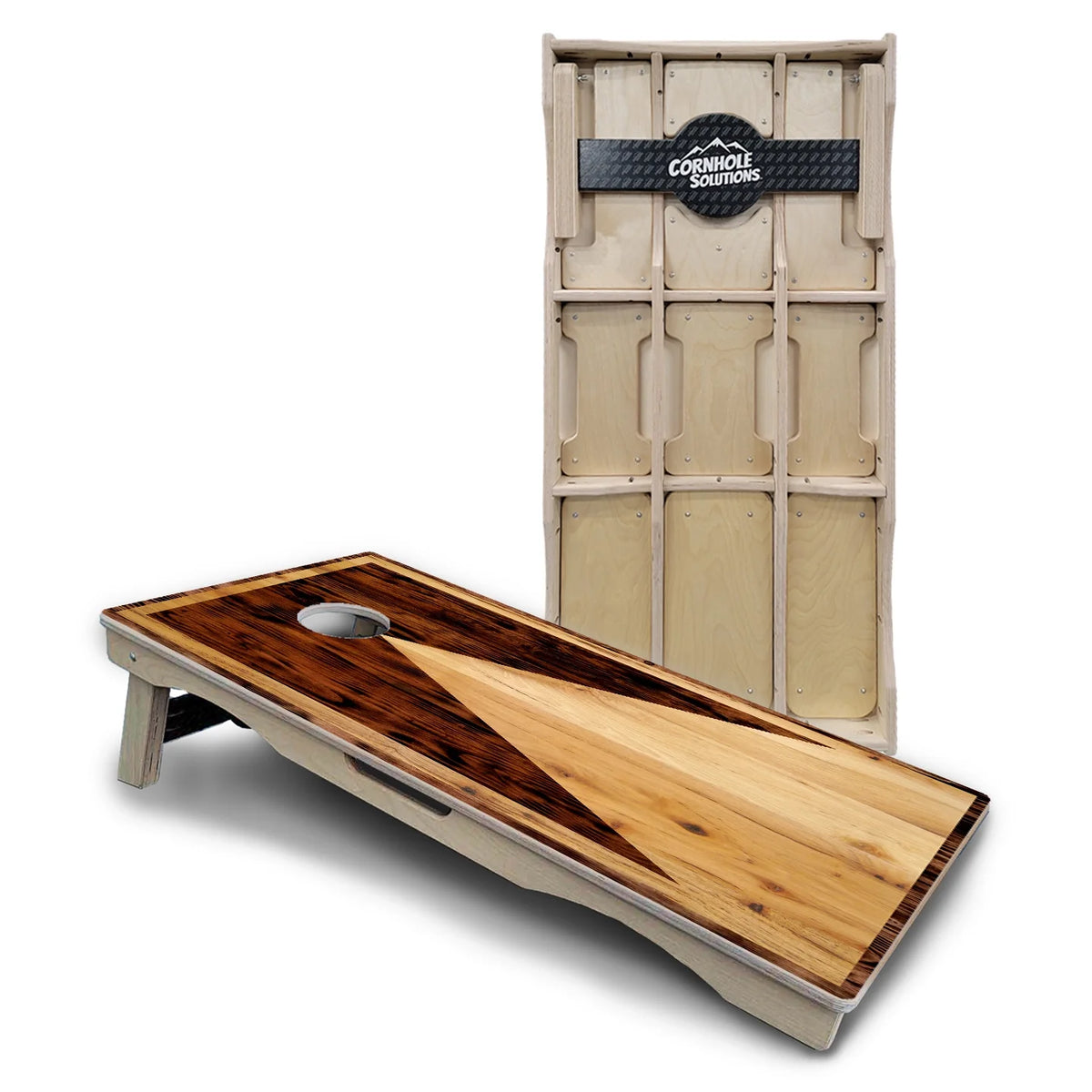 Wooden Triangle Cornhole Boards – Pro Lite or Pro Elite