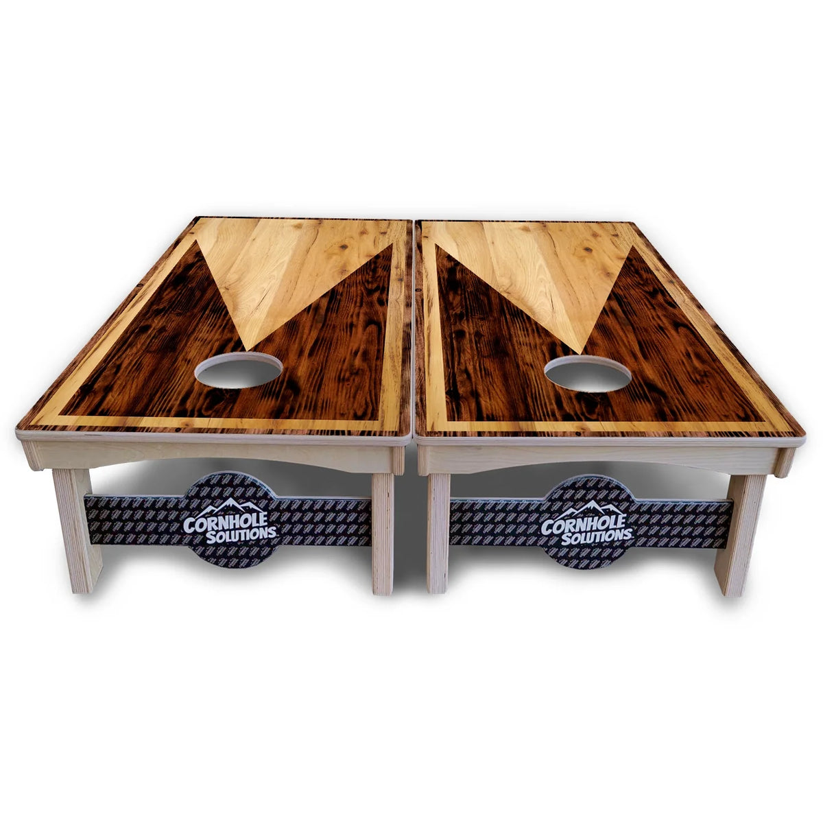 Wooden Triangle Cornhole Boards – Pro Lite or Pro Elite