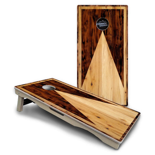 Wooden Triangle Cornhole Boards – Pro Lite or Pro Elite